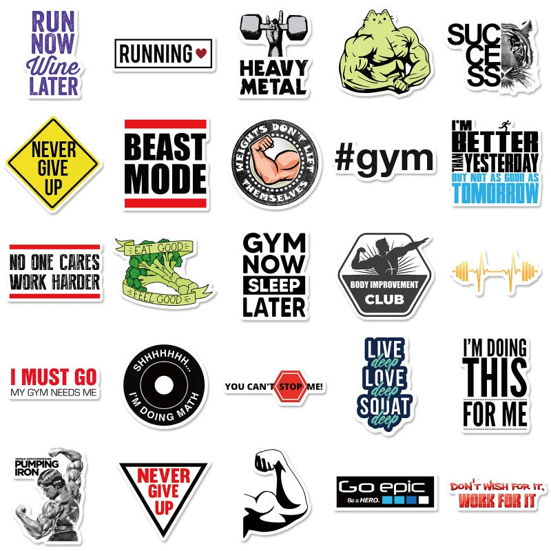 Gym Stickers